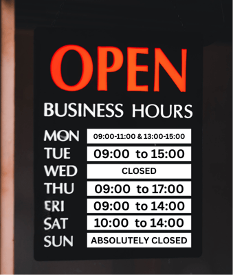 B2C blog post Austrian culture shock opening hours