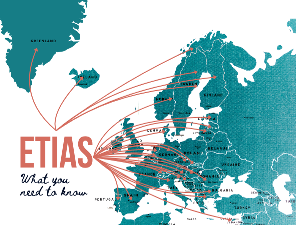 European countries requiring ETIAS starting 2025